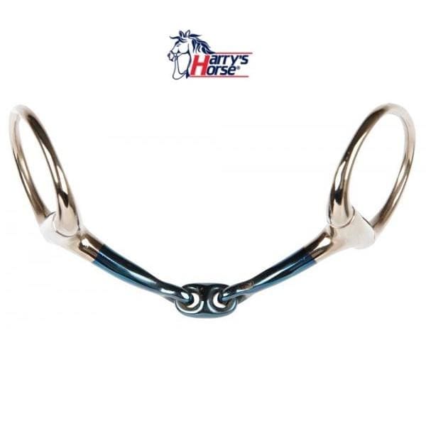 Harry's Horse Bustrens Sweet Iron anatomisch dubbelgebroken 13mm