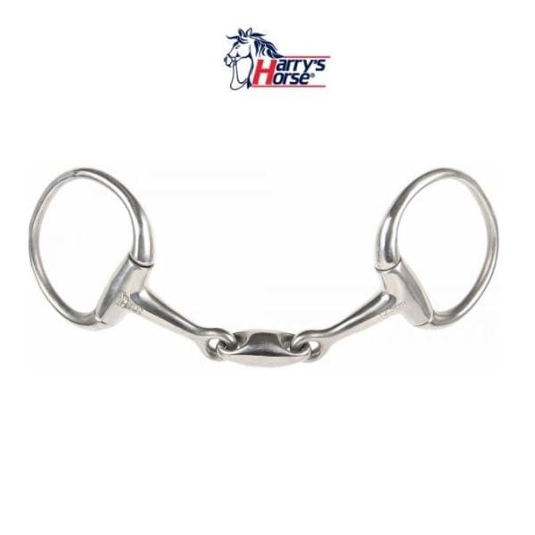 Harry's Horse Bustrens dubbelgebroken O-link 13mm