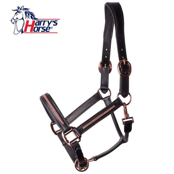 Harry's Horse Halster Leder Metallic