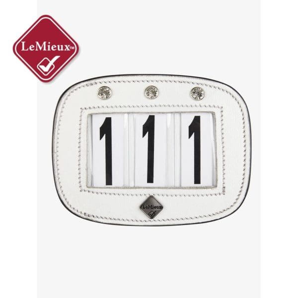 LeMieux Zadeldek Wedstrijd Nummer Houder Diamond