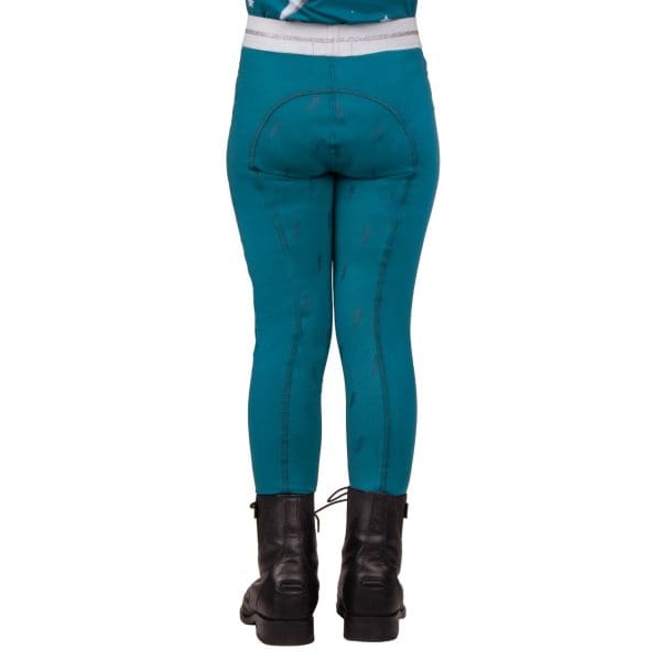 QHP Rijlegging Thunderbolt Full Grip Kinder - Afbeelding 2