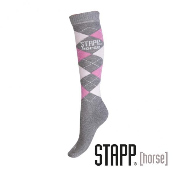 Stapp Horse Kniekousen Ruit