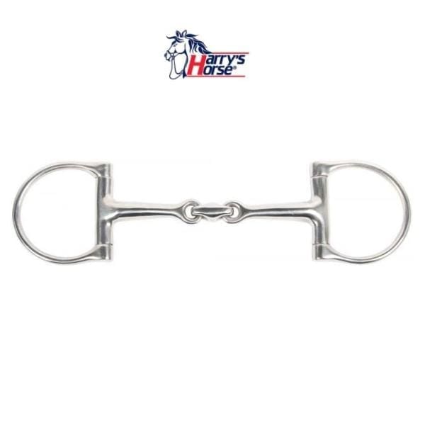 Harry's Horse D-trens dubbelgebroken 14 mm - Afbeelding 2