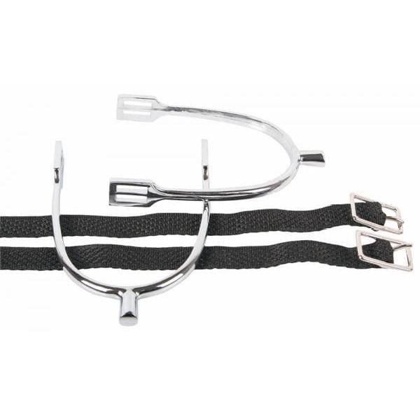 Harry's Horse Sporen staaf verchroomd + riem - Afbeelding 2