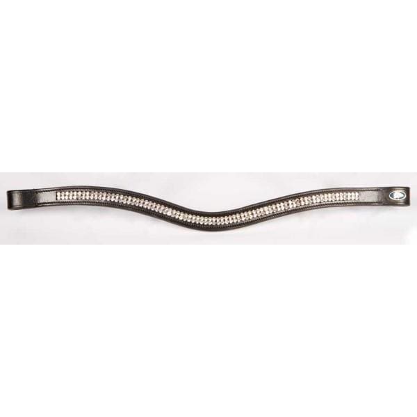 Harry's Horse Frontriem crystal wave zilver - Afbeelding 3