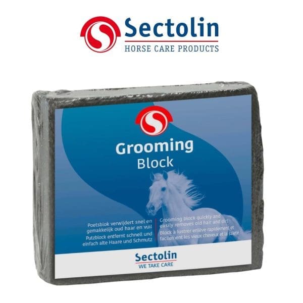 Sectolin Equigroom Super Block zwart 1 stuk