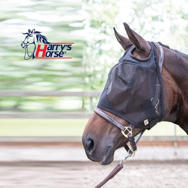 Harry's Horse Vliegenmasker Flyshield zonder oren