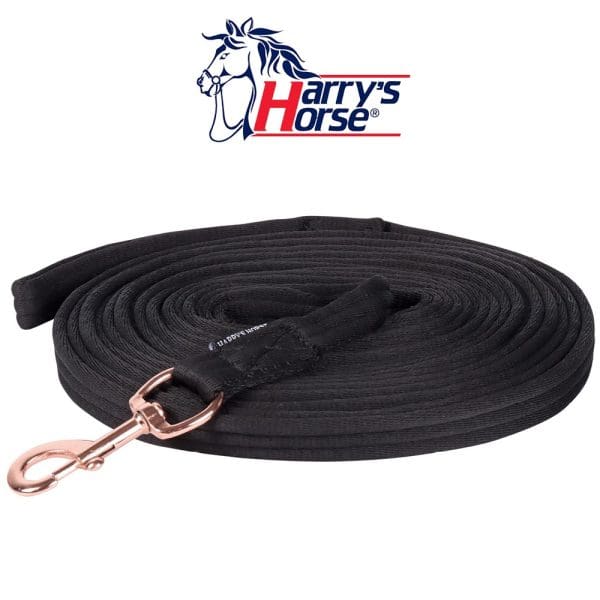 Harry's Horse Longeerlijn Soft Rosegold 8m